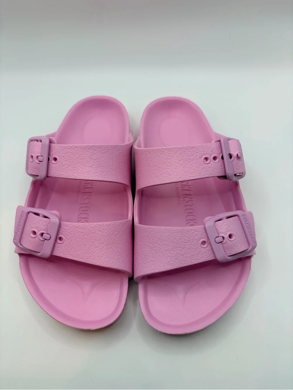 Birkenstock Kids Two-Strap EVA Sandals in Light Pink
